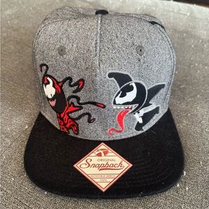 Marvel Carnage, Venom and Spiderman Snapback Hat